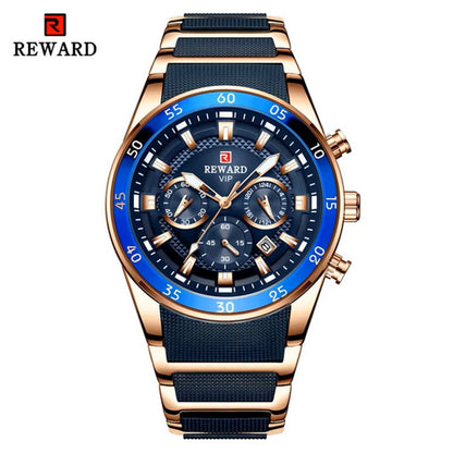 REWARD VIP 81011 Business for Men's Watch Waterproof 30MT