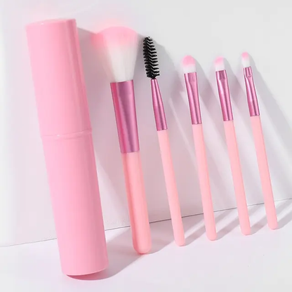 Travel makeup Brush set 5 pcs popular eye shadow beauty mini makeup tools cosmetics set