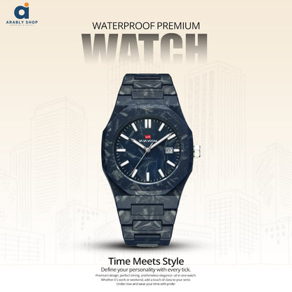 VA VA VOOM Premium Luxury Men's Wristwatch High Quality Quartz Waterproof